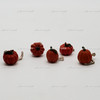 Department 56 Village Accessories Pumpkin Heads Set of 5 NEW