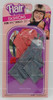 Flair Female Doll Fashion Set Denim Overall Outfit 1986 Totsy New