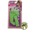 Flair Female Doll Fashion Set Lime Green Outfit 1986 Totsy New
