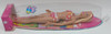 Barbie Beach Party Barbie Blonde Doll In Swimsuit 2008 Mattel N4902 New