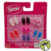 Barbie Little Extras Dressy Shoes Set of 7 Pairs of Shoes for Barbie 2000 NRFP