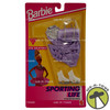 Barbie Sporting Life Fashions Purple Ice Skating Outfit & Bag Mattel 1992 NRFP