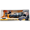 The Dark Knight Batmobile Vehicle with Batman Figure Die Cast Jada Toys 98261