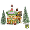 Department 56 Beauty Shoppe North Pole Series Elf Land Porcelain Building