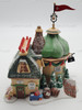 Department 56 Cold Care Clinic Lighted North Pole Series Elf Land Building