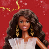 Barbie Signature 2025 Holiday Barbie Doll African American with Black Hair JBJ01