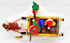 Department 56 North Pole Series Elf Land School Sleigh Express 56837