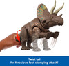 Jurassic World Rebirth Gigantic Thrashers Eotriceratops with Tail Attack Mattel
