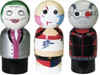 DC Comics Suicide Squad Pin Mate Wooden Figures Set of 3