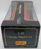 Maisto 1996 Red Dodge Viper GTS Die Cast Vehicle 1:18 Scale #31832