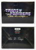 Transformers Megatron Polystone Mini Statue 8" Comic Con 2005 Exclusive Hasbro