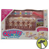 Quints 5 Tiny Baby Dolls Set With 5 Bottles 1990 Tyco No. 1551-1 New