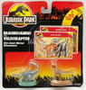 Jurassic Park Brachiosaurus & Velociraptor Die-Cast Metal Dinosaurs Cards NRFP