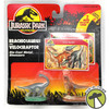Jurassic Park Brachiosaurus & Velociraptor Die-Cast Dinosaur Set & Cards 1993