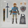 The Legend of Zelda Tears of The Kingdom Link Figma Action Figure Good Smile 626 USED