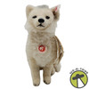 Steiff Snow Fox Xorry Plush White Alpaca Fur and Glass Eyes 035340