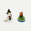 Department 56 North Pole Woods Ring Toss Set of 2 Rudolph #56931