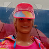 Barbie The Movie Ken Skating Doll with Neon Outfit and Accessories #HRF28
