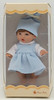 Magic Baby Boy Brunette Doll In Blue Outfit and Hat 2002 No. 10023 New