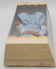 Magic Baby Boy Brunette Doll In Blue Outfit and Hat 2002 No. 10023 New
