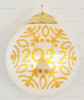 2022 Commemorative Glass Ball Hallmark Keepsake Christmas Ornament