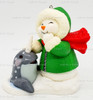 Snow Buddies Snowman and Narwhal Hallmark Keepsake Christmas Ornament 2022
