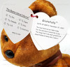 Ty Beanie Babies Gratefully the Bear Happy Thanksgiving Plush 2007