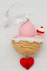 Baby Girl's First Christmas Pink Bird Hallmark Keepsake Christmas Ornament 2022