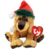 Ty Beanie Babies Jinglepup the Dog Christmas Plush USA Version