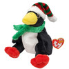 Ty Beanie Babies Toboggan the Penguin Christmas Plush 2003