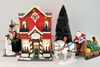 Department 56 The Snow Village Silver Bells Christmas Shop Gift Set 55040