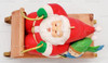 Sledding Santa Hallmark Keepsake Ornament 2016