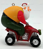 Santa's ATV Adventure Hallmark Keepsake Ornament 2012 New QXG4314