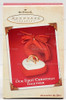 Our First Christmas Together Hallmark Keepsake Ornament 2002