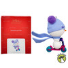 Granddaughter Snowman on Scooter Hallmark Keepsake Christmas Ornament 2021