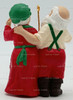 Popcorn Party Mr and Mrs Claus Hallmark Keepsake Ornament 1990 New QX439-3