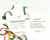 Ty Beanie Babies CAND-e the Bear Christmas Candy Cane Plush 2002