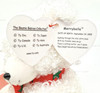 Ty Beanie Babies Merrybelle the Bear Christmas Plush 2005