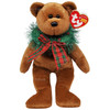 Ty Beanie Babies Hollydays the Bear with Wreath Christmas Plush 2005