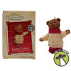 Calvin Carver Bear Hallmark Keepsake Ornament 2002 New QRP4646