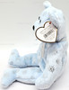 Ty Beanie Babies Flaky the Bear with Silver Snowflakes Christmas Plush 2002