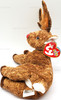 Ty Beanie Babies Roxie the Reindeer Red Nose Version Christmas Plush 2000