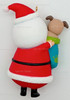 Stocking Stuffing Santa Hallmark Keepsake Ornament 2012 New AD4227