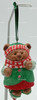 Skating Sugar Bear Bell Hallmark Keepsake Ornament 2001 New QX6005