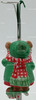 Skating Sugar Bear Bell Hallmark Keepsake Ornament 2001 New QX6005
