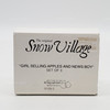 Department 56 Snow Village Girl Selling Apples and News Boy 5129-2