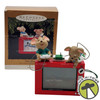 Hallmark Keepsake 1996 Video Party Light and Animated Christmas Ornament NEW