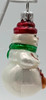 Lil Snowman Hand-Blown Glass Hallmark Keepsake Ornament 2000 New QGN4351