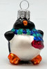Lil Roly Poly Penguin Hand-Blown Glass Hallmark Keepsake Ornament 2000 New