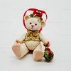 Hallmark Keepsakes 2000 Gift Bearers Light Brown Bear Christmas Ornament NEW